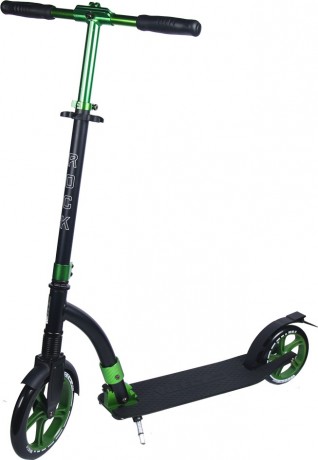 Самокат Weelz Rock, Чёрный/зелёный
