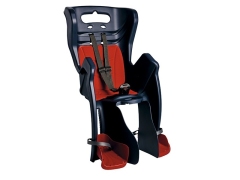 Детское заднее велокресло Bellelli Little Duck Standard Multifix. Цвет: желтый светоотражающий, темно-серый, темно-синий, серебристый. Вес до 22 килограмм