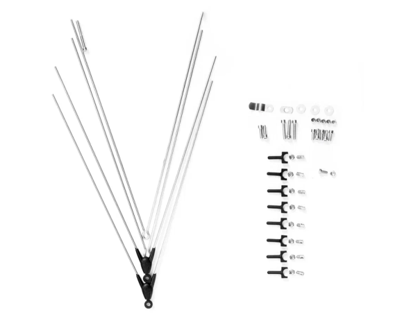 Крылья BLUEMELS CABLE TUNNEL 28″ 45 BLACK SET