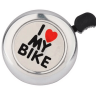 Звонок "I LOVE MY BIKE" хром., сталь/пластик
