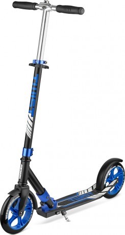 Самокат Weelz Twist, Чёрный/синий