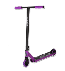 Самокат трюковый ATЕОХ  JUMP 2021 (Черный/Фиолетовый)
