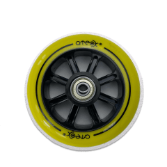 962e4762-0c8a-4cdd-8ce3-50c2a2a38275.240 Aksessyari dlya samokatov - kypit aksessyari dlya samokatov v Moskve v internet-magazine «VELOSTANOK» aksessyari dlya samokatov Колесо для трюкового самоката АТЕОХ с подшипниками пластик (100 мм) желтое