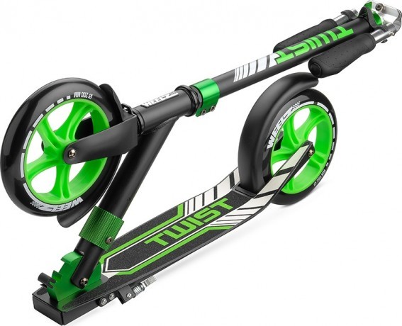 Самокат Weelz Twist, Зелёный