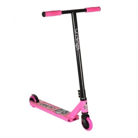Самокат трюковый ATЕОХ JUMP 2021 (Черный/Розовый)