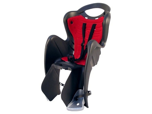 Детское заднее велокресло Bellelli Mr Fox Relax B-Fix. Цвет: тёмно-серый, бежевый, черный, серебристый, желтый светоотражающий, белый, кремовый, тёмно-синий. Вес до 22 килограмм