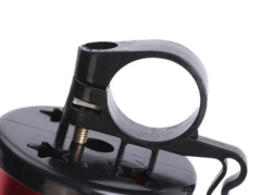 Звонок ударный с компасом, красный, сталь/пластик