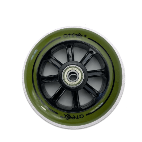 Колесо для трюкового самоката АТЕОХ с подшипниками пластик (100 мм) хаки