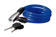 3160_0.240 Velosipednie zamki - kypit velosipednii zamok v Moskve v internet-magazine «VELOSTANOK» velosipednie zamki Замок велосипедный Kellys Beat размер: 8ммх100см. в комплекте: ключ. цвет: синий
