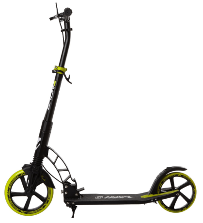 Самокат 230BFS.DEFT.BLM21 для детей NOVATRACK DEFT PRO, ручной тормоз, лимонный