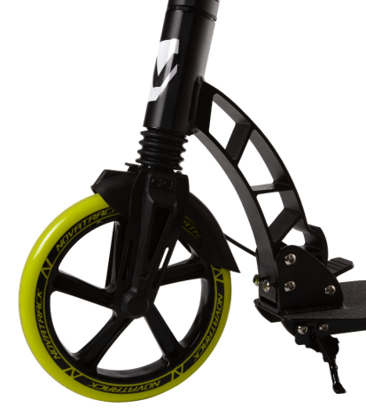 Самокат 230BFS.DEFT.BLM21 для детей NOVATRACK DEFT PRO, ручной тормоз, лимонный