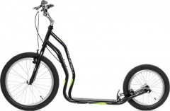 Самокат Yedoo Mezeq Vbr New, Чёрный/синий