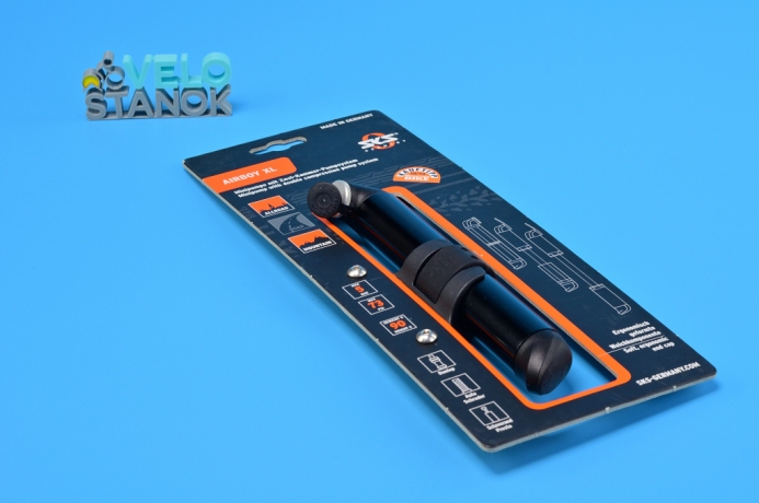 Мининасос SKS AIRBOY XL с головкой д/всех типов вентилей