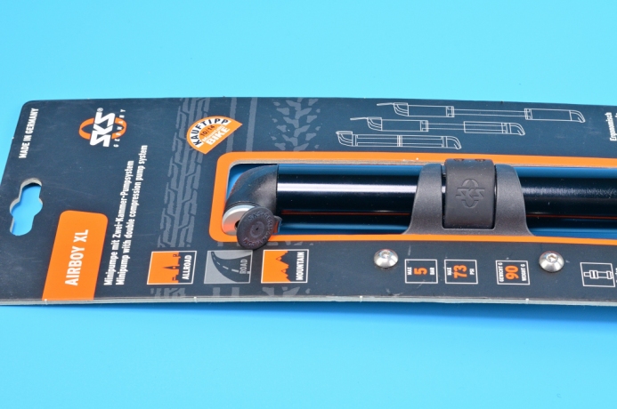 Мининасос SKS AIRBOY XL с головкой д/всех типов вентилей