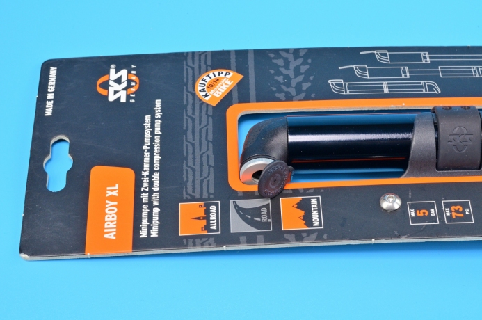 Мининасос SKS AIRBOY XL с головкой д/всех типов вентилей