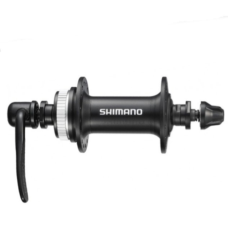 Велосипедная втулка Shimano передняя HB-RM35 C. LOCK, 36H, с эксцентриком, чёрная, без упаковки