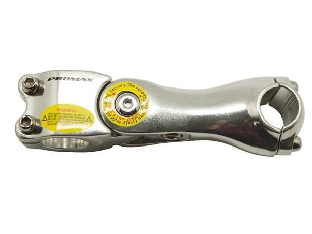 11259_0.0x460 Promax vinos rylya ma-527, regyliryemii, 1-1/8"h128mm h 25,4mm h 95-145*, serebristii kypit v Moskve v internet-magazine «VELOSTANOK» Promax vinos rylya ma-527, regyliryemii, 1-1/8"h128mm h 25,4mm h 95-145*, serebristii Promax вынос руля ma-527, регулируемый, 1-1/8"х128мм х 25,4мм х 95-145*, серебристый