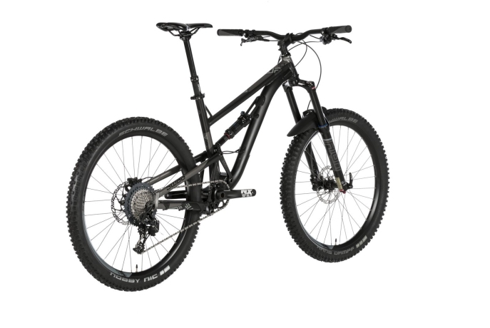 Велосипед двухподвес Велосипед двухподвес Kellys Swag 10 черный, размер: S