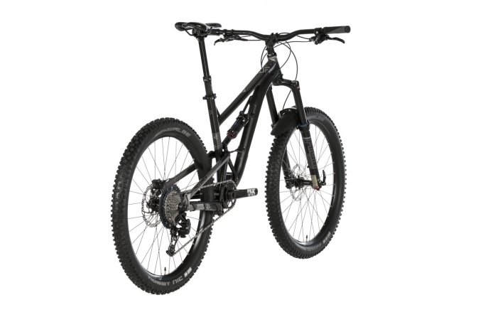 Велосипед двухподвес Велосипед двухподвес Kellys Swag 10 черный, размер: S