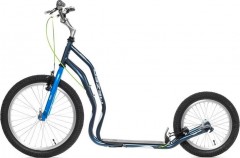 Самокат Yedoo Mezeq Vbr New, Серый/синий