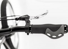 Самокат Yedoo Mezeq Vbr New, Серый/синий