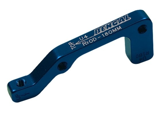 Bengal адаптер adu4 дискового тормоза is 180мм задний, синий