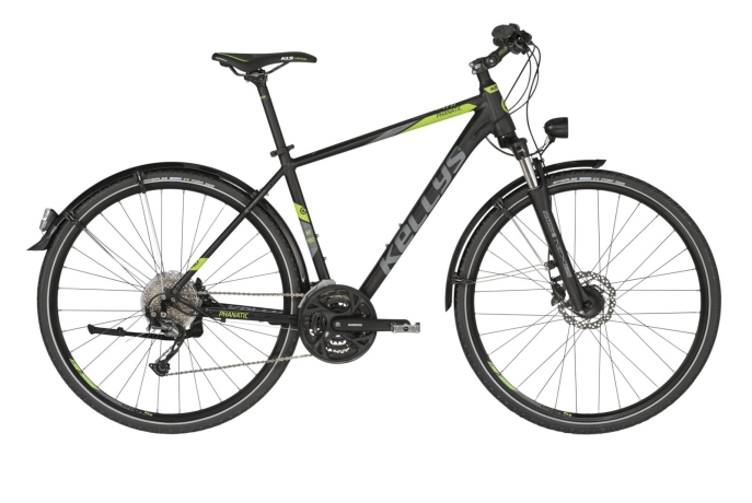 Туристический велосипед Велосипед Kellys Phanatic 40 28" черный, размер: S