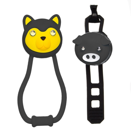 Комплект освещения KLS ANIMAL: силиконовые фонарики TEDDY+PIGGY