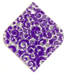 Брелок световозвращающий узоры,50х50мм,COVA