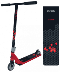 Самокат трюковый XAOS Cube Red 110 мм