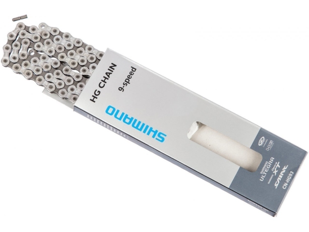 Цепь Shimano XT, HG93, 9ск, 114 зв., амп.пин (1шт)