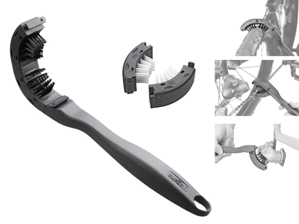 Щётка SUPER B TB-1718 пластиковая 2 в 1