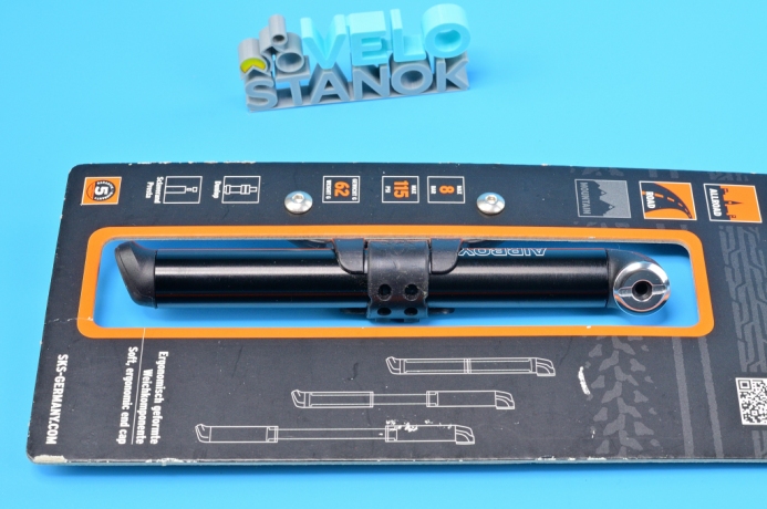 Мининасос SKS AIRBOY с головкой д/всех типов вентилей