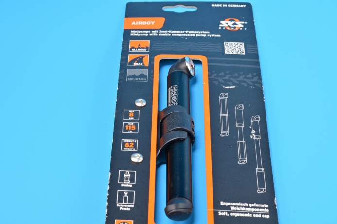 Мининасос SKS AIRBOY с головкой д/всех типов вентилей