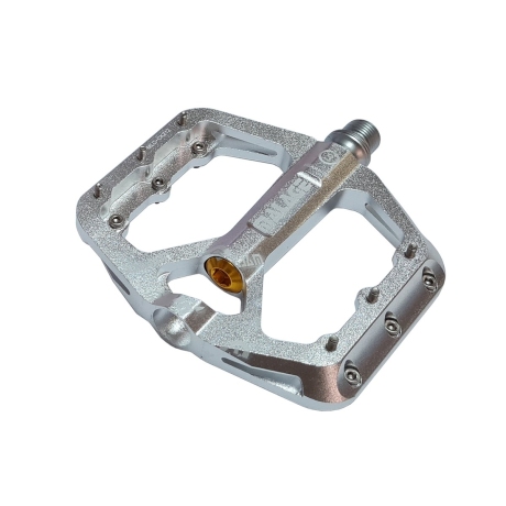 Педали mlg-CK212 серебристые