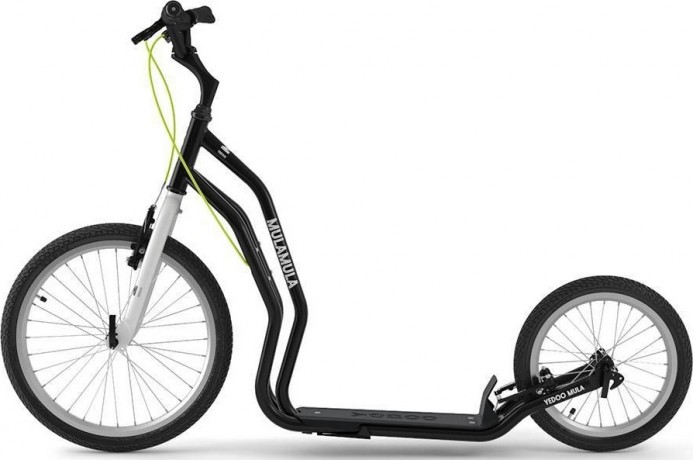 Самокат Yedoo Mula RunRun, Чёрный