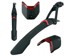 Крыло заднее SKS NIGHTBLADE 26 + 27.5 с габаритным фонарём, ширина колеса до 3,0, длина крыла 620мм