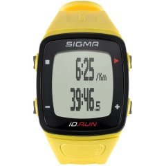 Часы спортивные SIGMA SPORT iD.RUN: скорость и расстояние (на основе GPS), индикатор расстояния, счётчик кругов, месячная статистика, личные достижения, отслеживание активности.