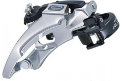 Перек-ль передний Shimano Altus, M310, универсальная тяга, ун. хомут, уг.:63-66