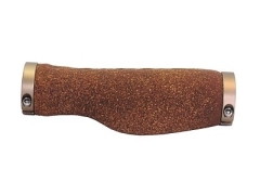 Велосипедные грипсы Propalm грипсы Pro-468CK, эргономичные, пробковые, 130мм, с 2 грипстопами, с упаковкой