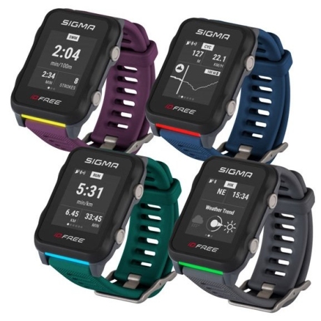 Часы спортивные SIGMA SPORT iD. FREE серые