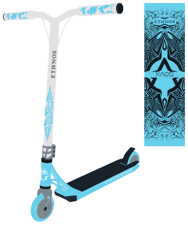 Самокат трюковый XAOS Ethnos 110 мм