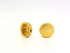 424_0.240 Gripstopi i zaglyshki kypit v Moskve v internet-magazine «VELOSTANOK» Gripstopi i zaglyshki Propalm заглушка руля ALC-100, колпачок с грипстопом, алюминий, пара