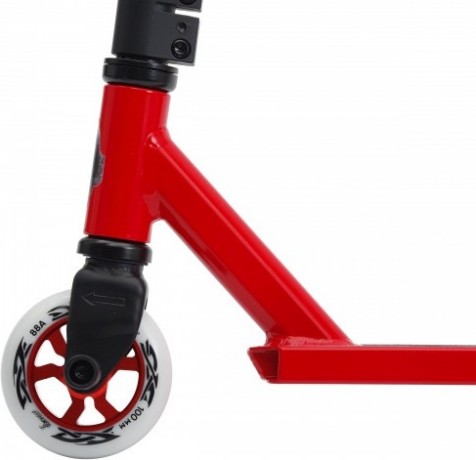 Самокат трюковый Haevner KRAFT красно-черный