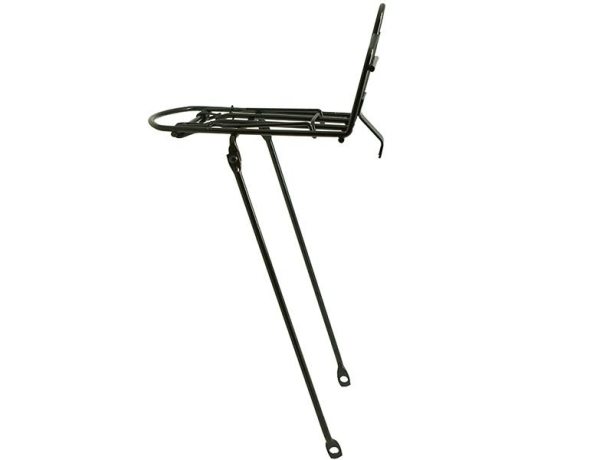 Багажник для велосипеда je-205, 26", передний, сталь, с пружиной, чёрный