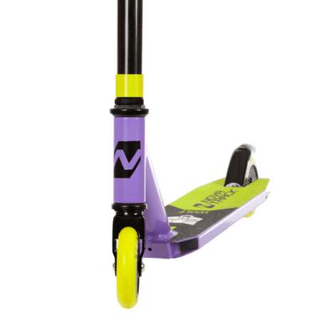Самокат для детей NOVATRACK WOLF"60,черно-фиолетовый
