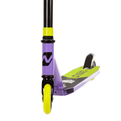 Самокат для детей NOVATRACK WOLF&quot;60,черно-фиолетовый