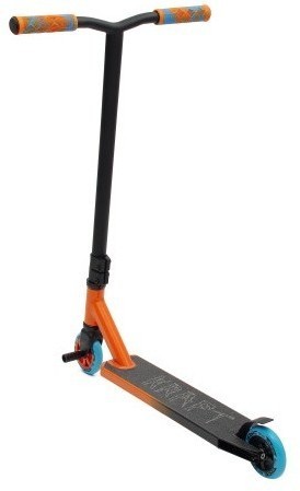 Самокат трюковый Haevner KRAFT оранжево-черный