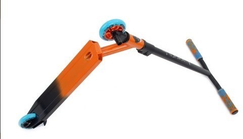 Самокат трюковый Haevner KRAFT оранжево-черный