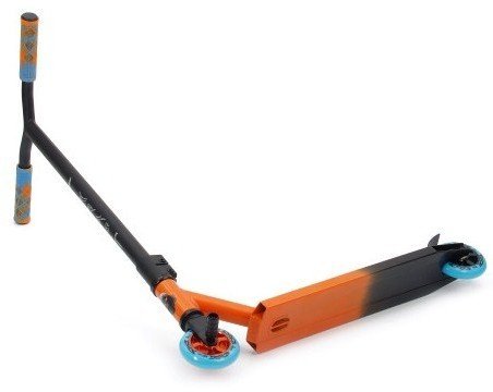 Самокат трюковый Haevner KRAFT оранжево-черный